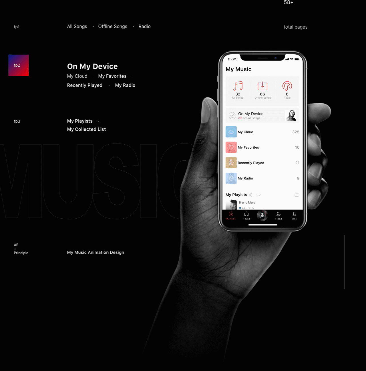网易云音乐国际版-多端界面Redesign（图ZMTMxNzc3MTYw） - APP界面 - 站酷设计师佐木扉页原创素材 - 站酷ZCOOL