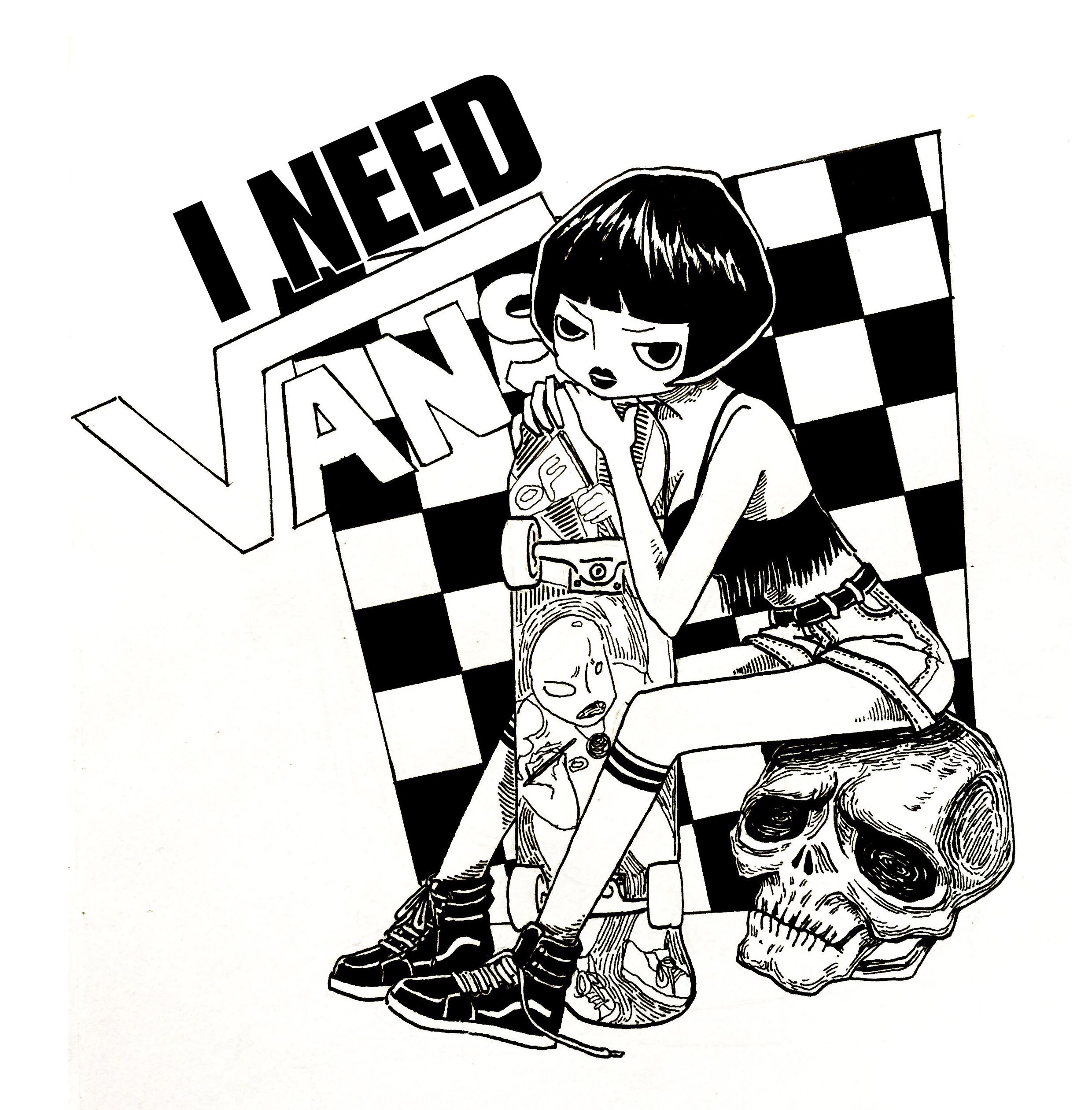 vans艺术家插画