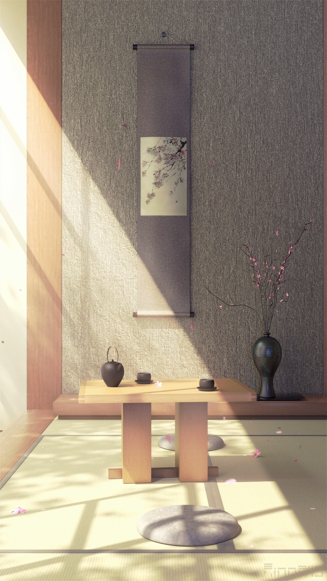 19 茶室（图ZMjE3MTI3MjY4） - 场景 - 站酷设计师半辞原创素材 - 站酷ZCOOL