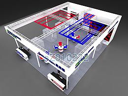 奧高德展位設(shè)計3D效果圖
