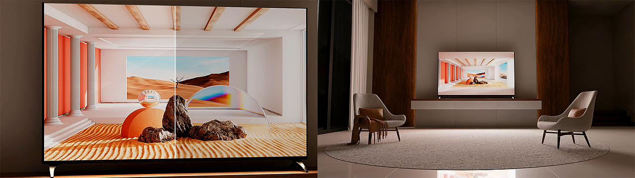 blender产品动画 | Smart TV