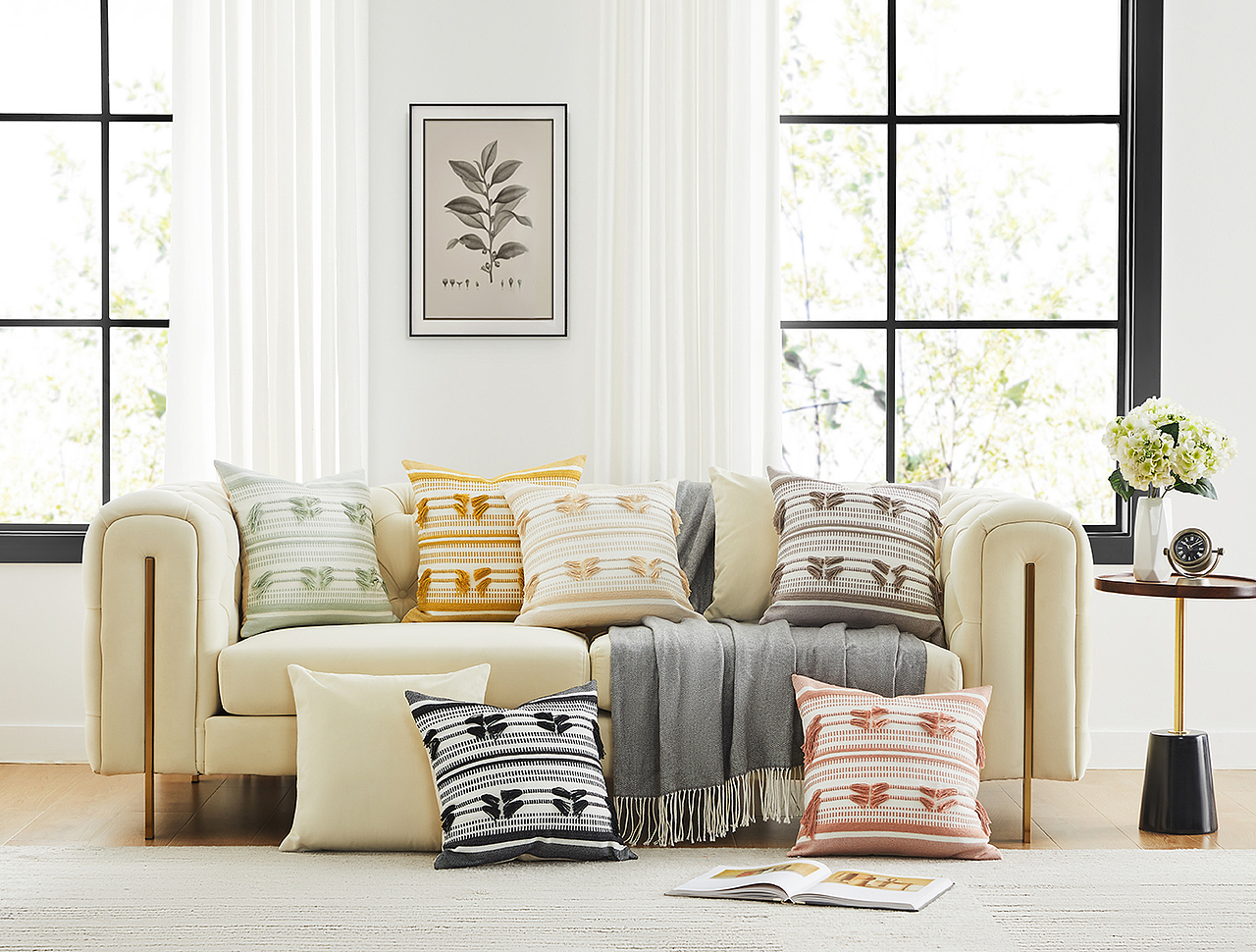 抱枕场景图拍摄