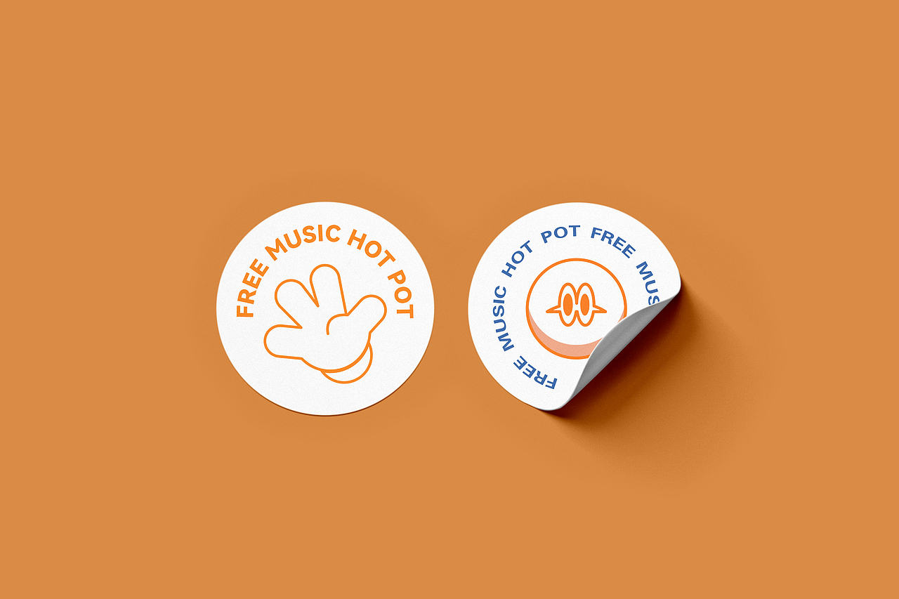 FREE说唱火锅餐饮品牌设计