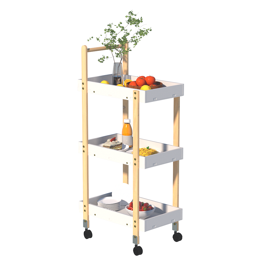 手推车电商渲染