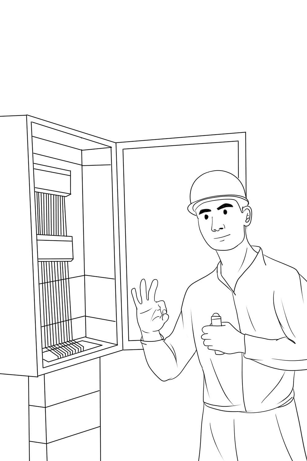 品牌插画丨电气类手绘（图ZMzA5Mjg0OTEy） - 商业插画 - 站酷设计师两人二喵原创素材 - 站酷ZCOOL