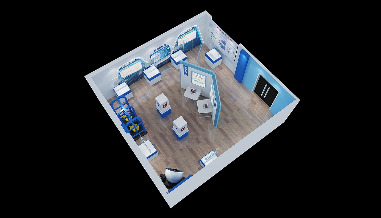 少儿科普馆设计3D效果图（图ZMzM5OTE0NDA4） - 场景 - 站酷设计师3D设计师NG男原创素材 - 站酷ZCOOL
