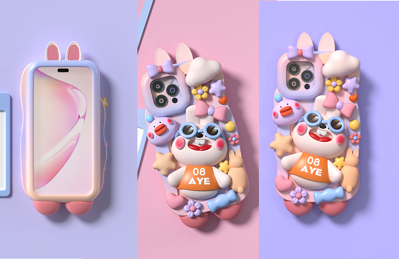 2024【blender三维作品合集】（图ZMzY2MTY4MjYw） - 人物/生物 - 站酷设计师AYE阿也原创素材 - 站酷ZCOOL