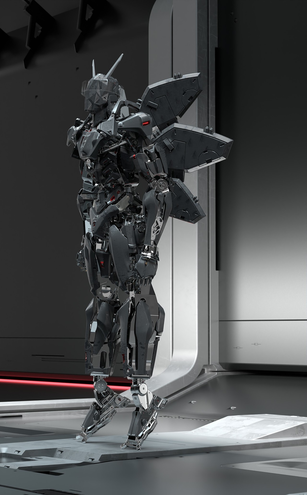 ag机甲/元宇宙未来外星生命/《蜂甲》机甲原创设计