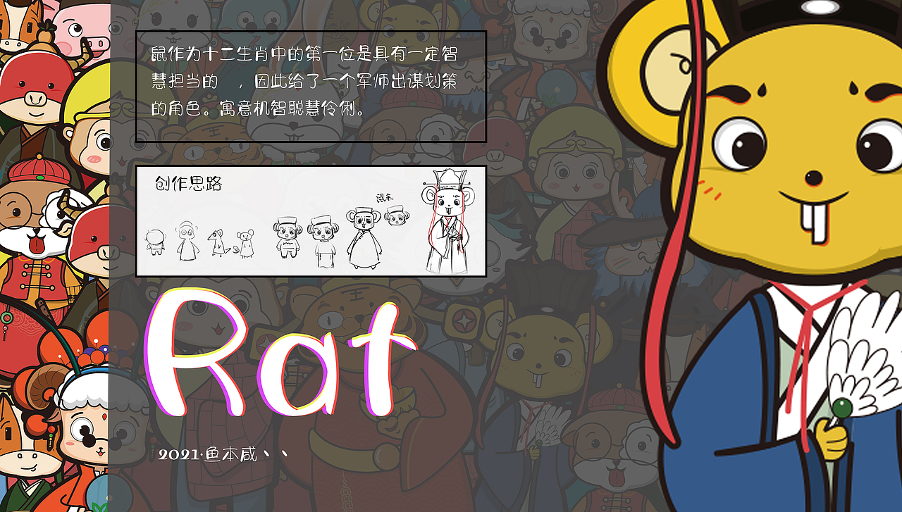 《十二生肖原创个性化IP》
