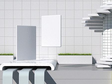 用C4D 特殊的镜头手法制作多层无缝首页