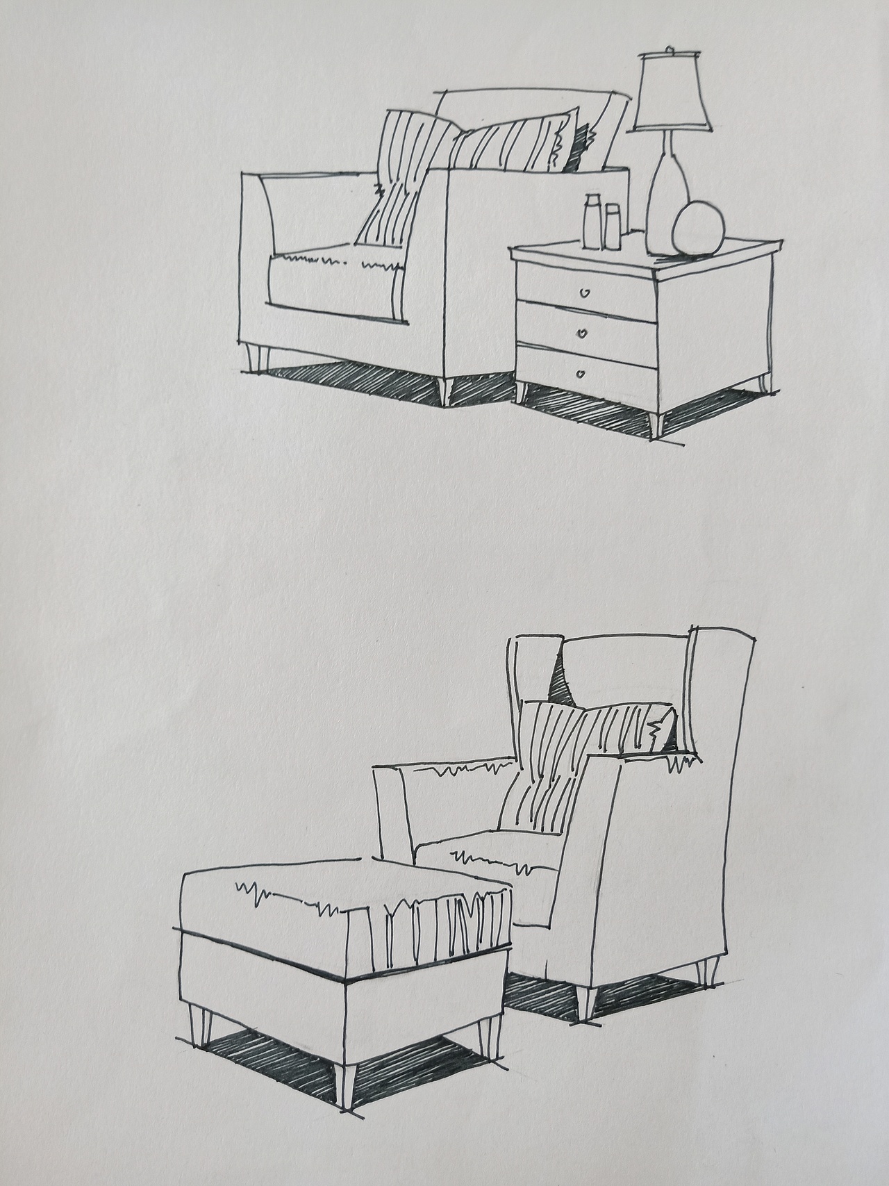 室内设计手绘图|空间|家装设计|z71857341_临摹作品-站酷zcool