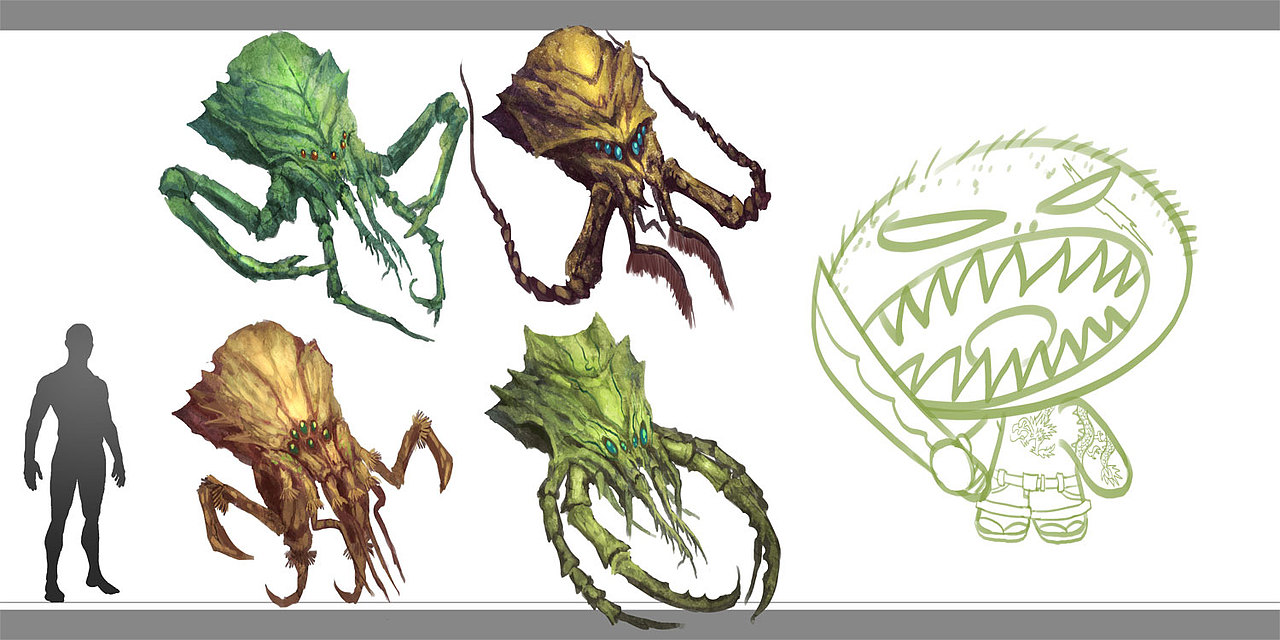 《魔兽山》虫族概念设定