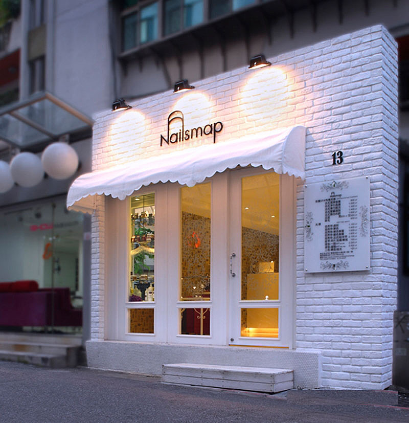 《纳爱斯美甲店》-成都美甲店装修丨成都美甲店设计