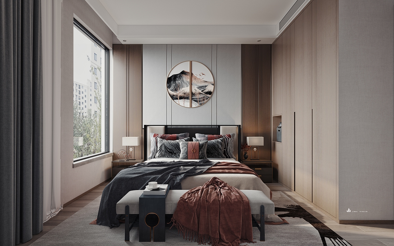 新中式！（图ZMjYyNzI2Mjg4） - 家装设计 - 站酷设计师金该画图壹哥原创素材 - 站酷ZCOOL