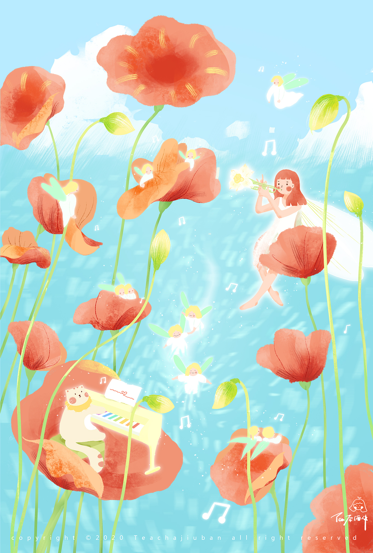 《茶茶和酒酒的日常》（图ZMjE0NDMxNTIw） - 创作习作 - 站酷设计师Tea茶酒伴原创素材 - 站酷ZCOOL