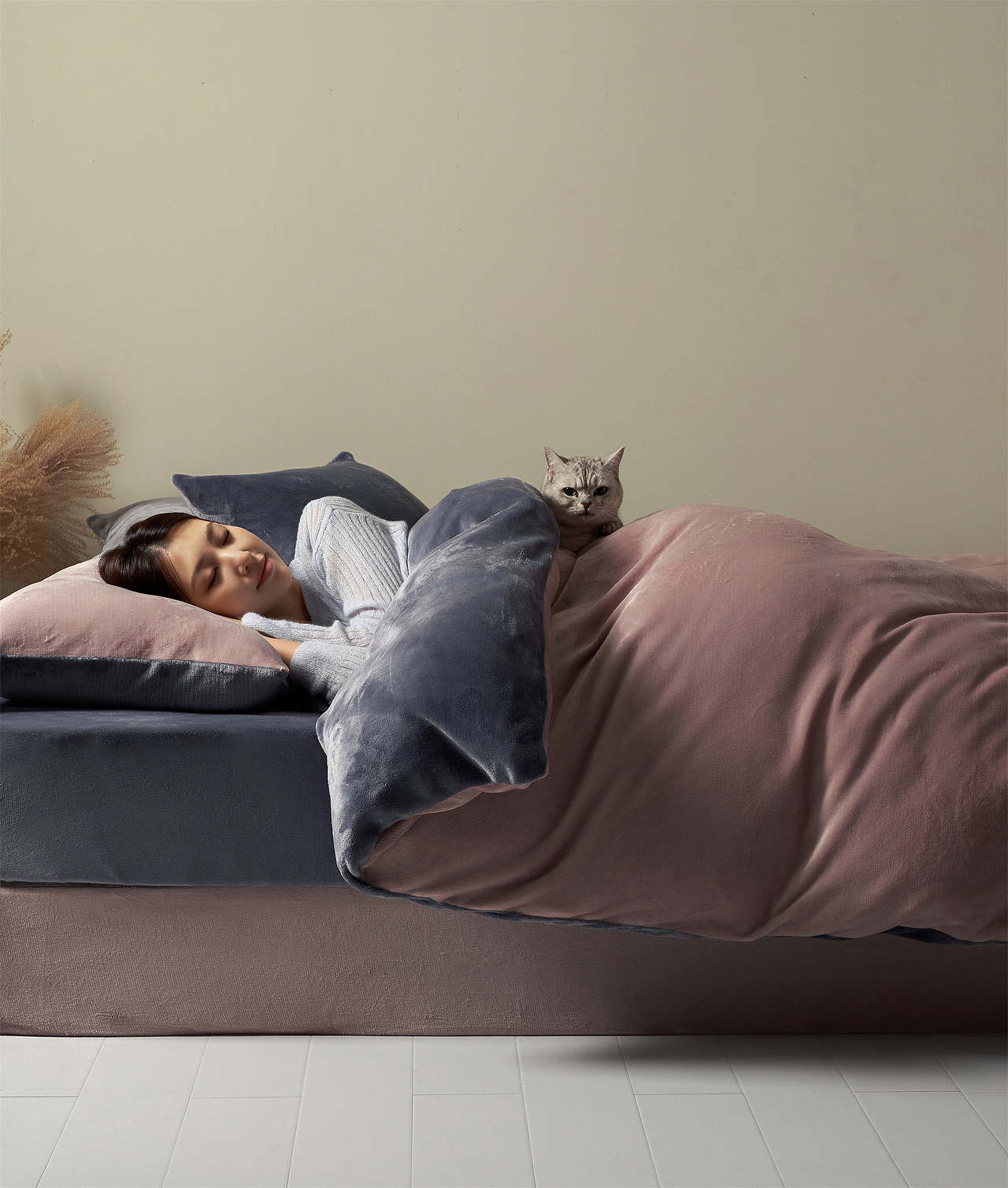 绒类四件套-家纺摄影