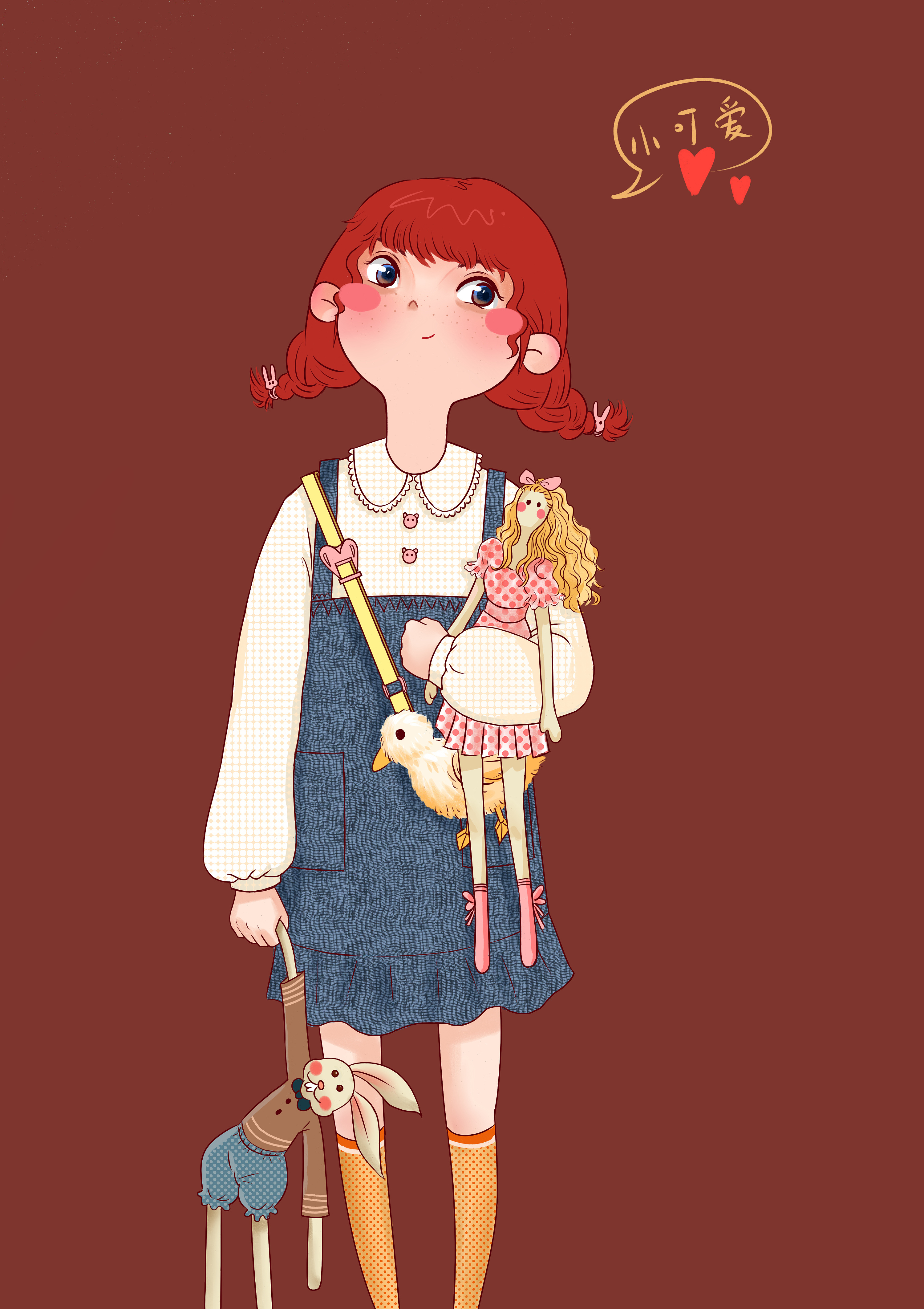 小朋友|插画|儿童插画|郑小殿 - 原创作品 - 站酷 (zcool)