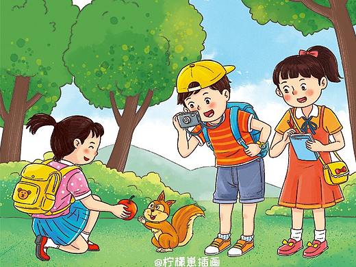 小学生写作练习册，插画3封面。