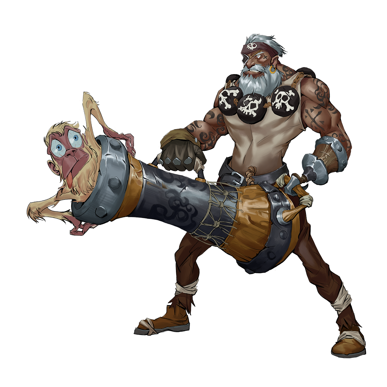 海盗|插画|游戏原画|卌锅锅锅锅_原创作品-站酷zcool