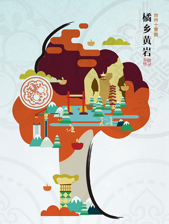 台州十景图