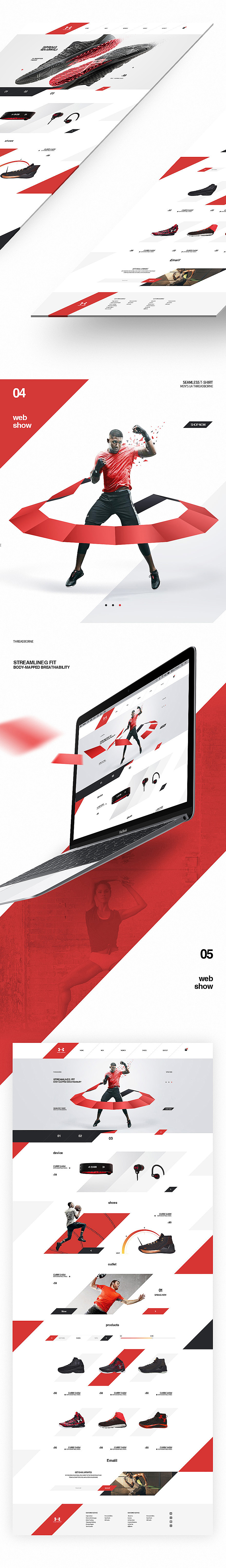 underarmourwebsite redesign
