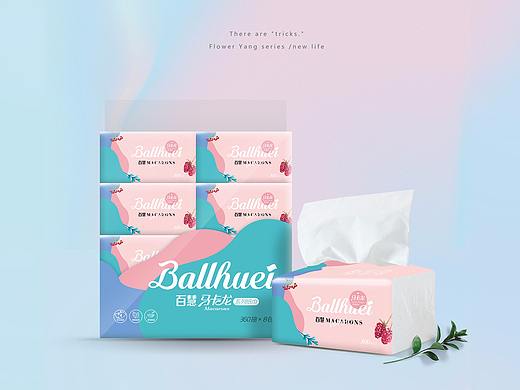 Package Design/百慧-纸巾包装设计