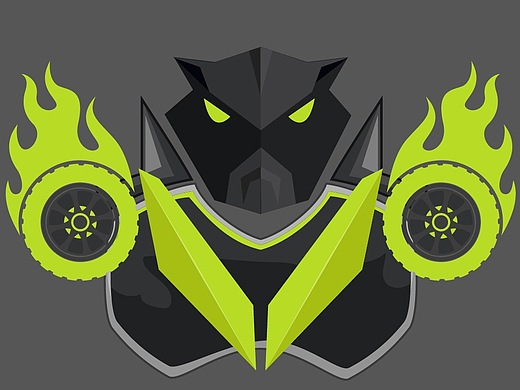 西威加汽车主题公园形象概念设计/机甲熊