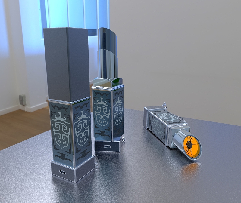 一开始这款打火机是为女士设计的,但最终效果出来后,其优雅美观的造型