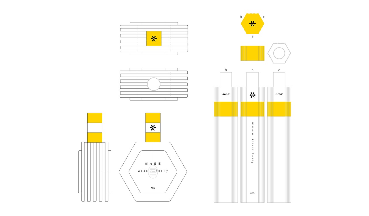 蜂蜜包装设计