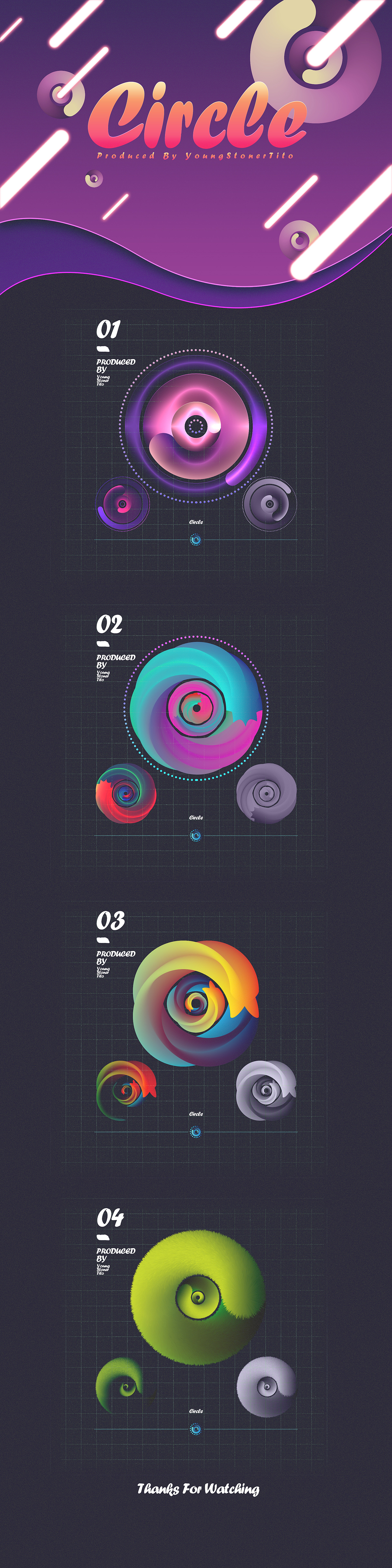 圆Circle（图ZNTY0OTc2Njg=） - 图案 - 站酷设计师StonerTito原创素材 - 站酷ZCOOL