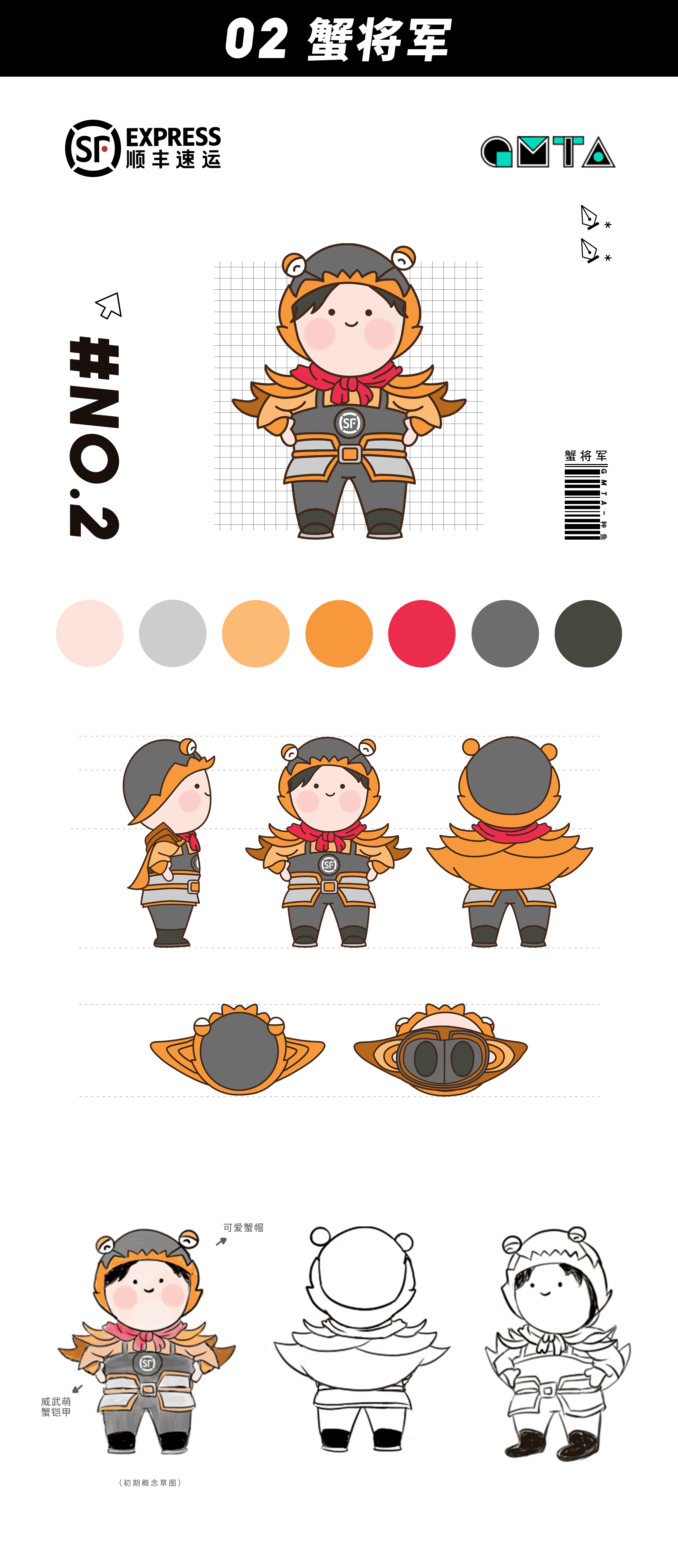 【IP】顺丰“小哥”合集|吉祥物设计