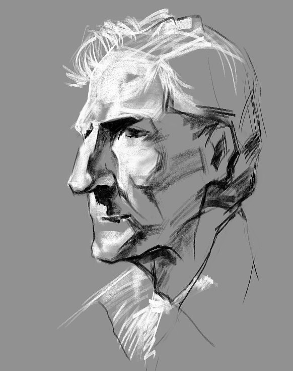 20分钟的速写(临摹)