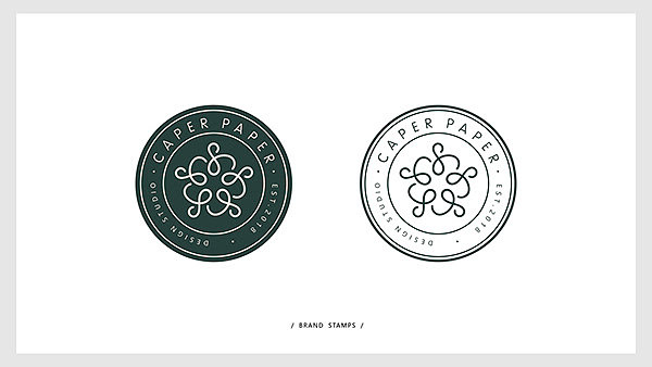 Caper Paper 设计工作室品牌设计