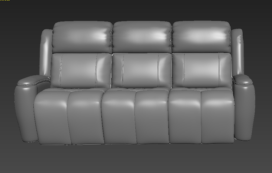 【3dmax/建模--沙发建模】