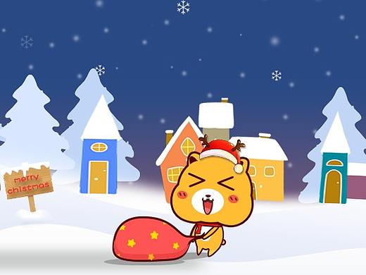 【豆克熊】微信表情圣诞主题上线啦