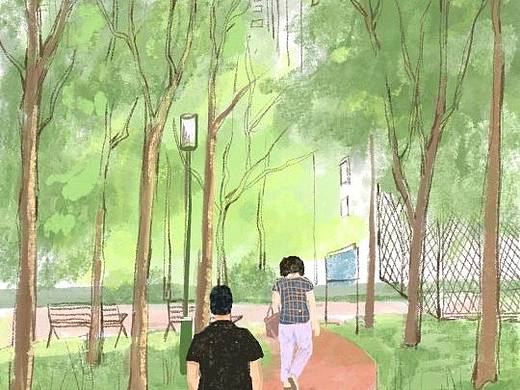 procreate🎨“绿意”