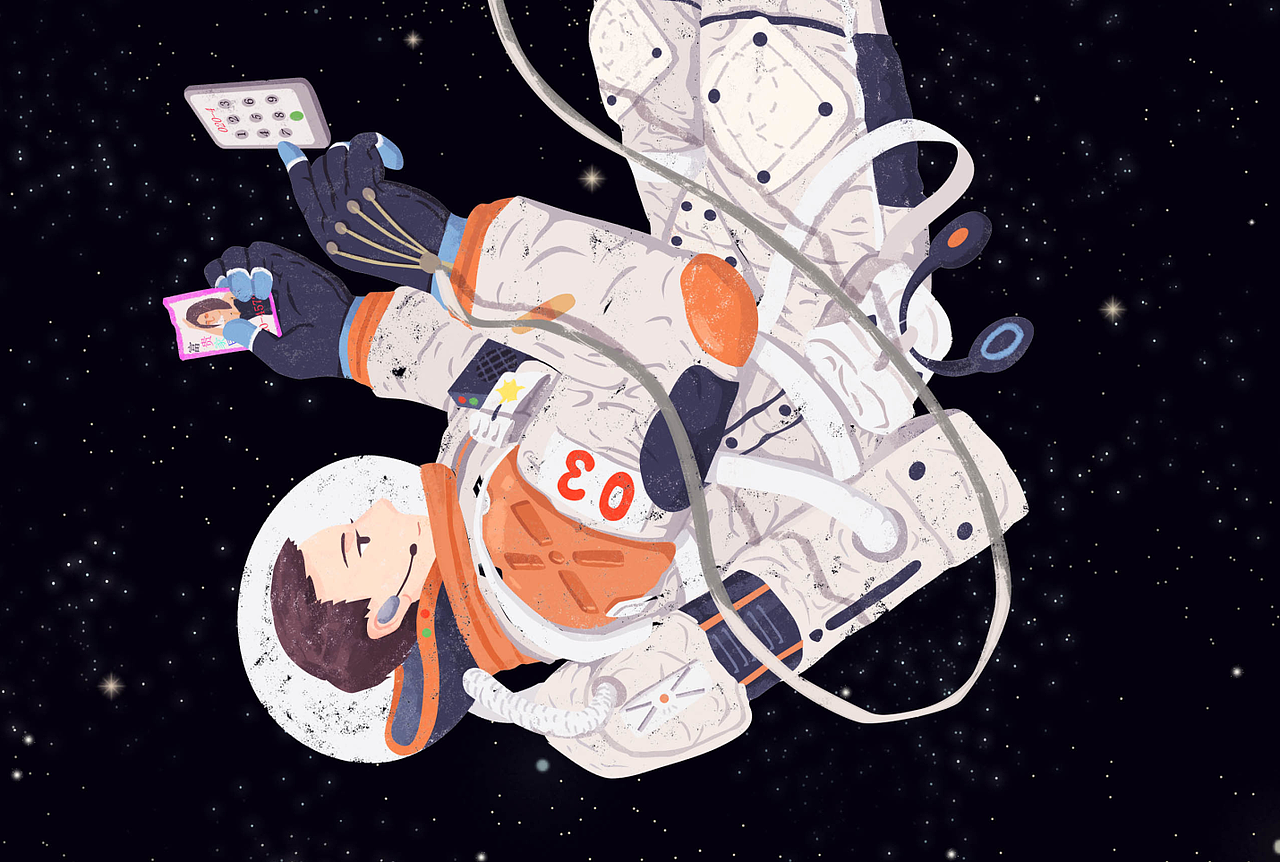 孤独之旅|插画|创作习作|陈烟头_原创作品-站酷zcool