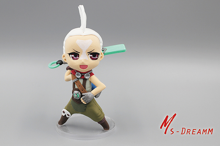 MsDreamm「艾克粘土人」时间刺客艾克手办 英雄联盟周边模型定制