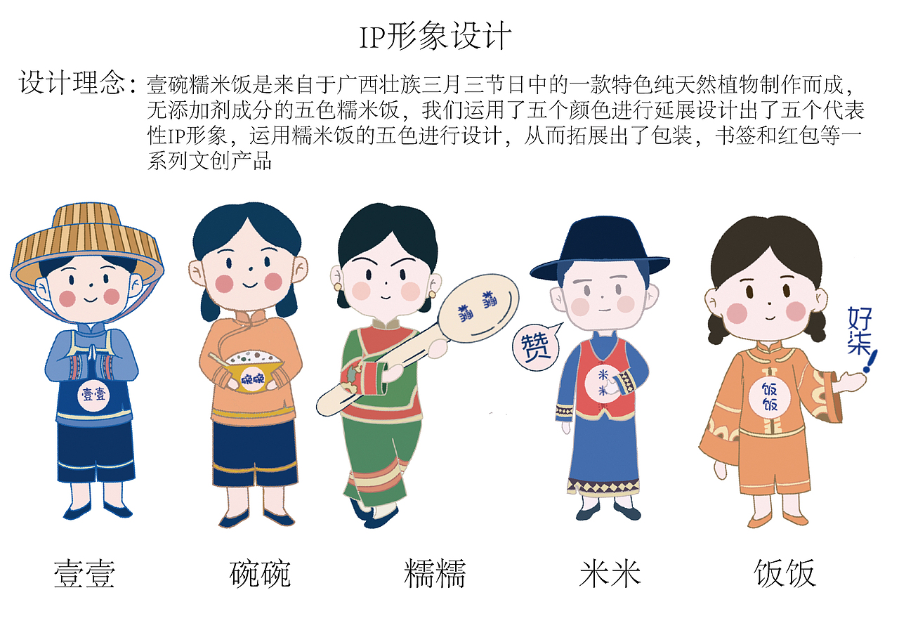五色糯米饭（图ZMjc4MzAyMDMy） - 包装 - 站酷设计师早呀郡主原创素材 - 站酷ZCOOL