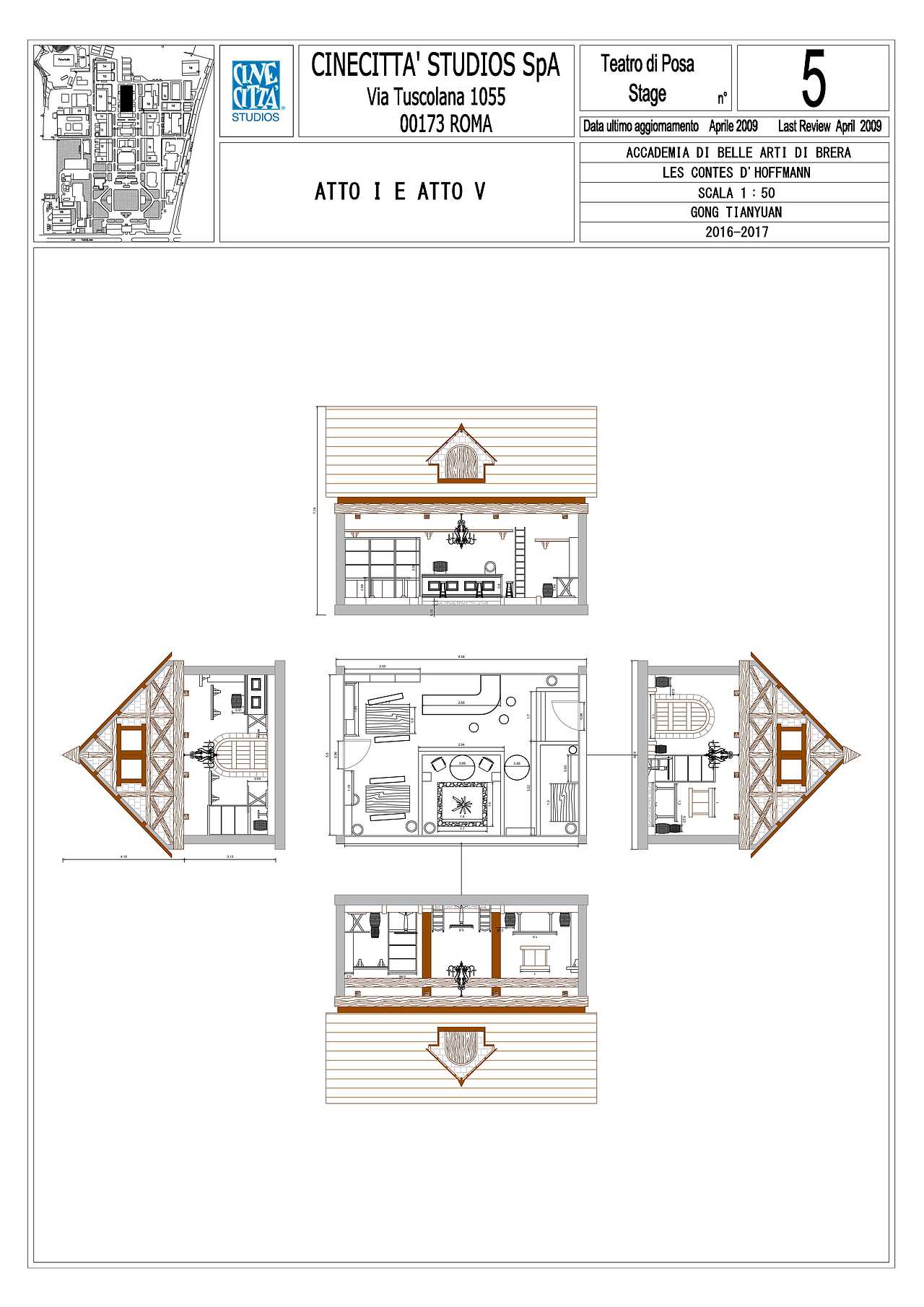 LES CONTES D'HOFFMANN SET DESIGN