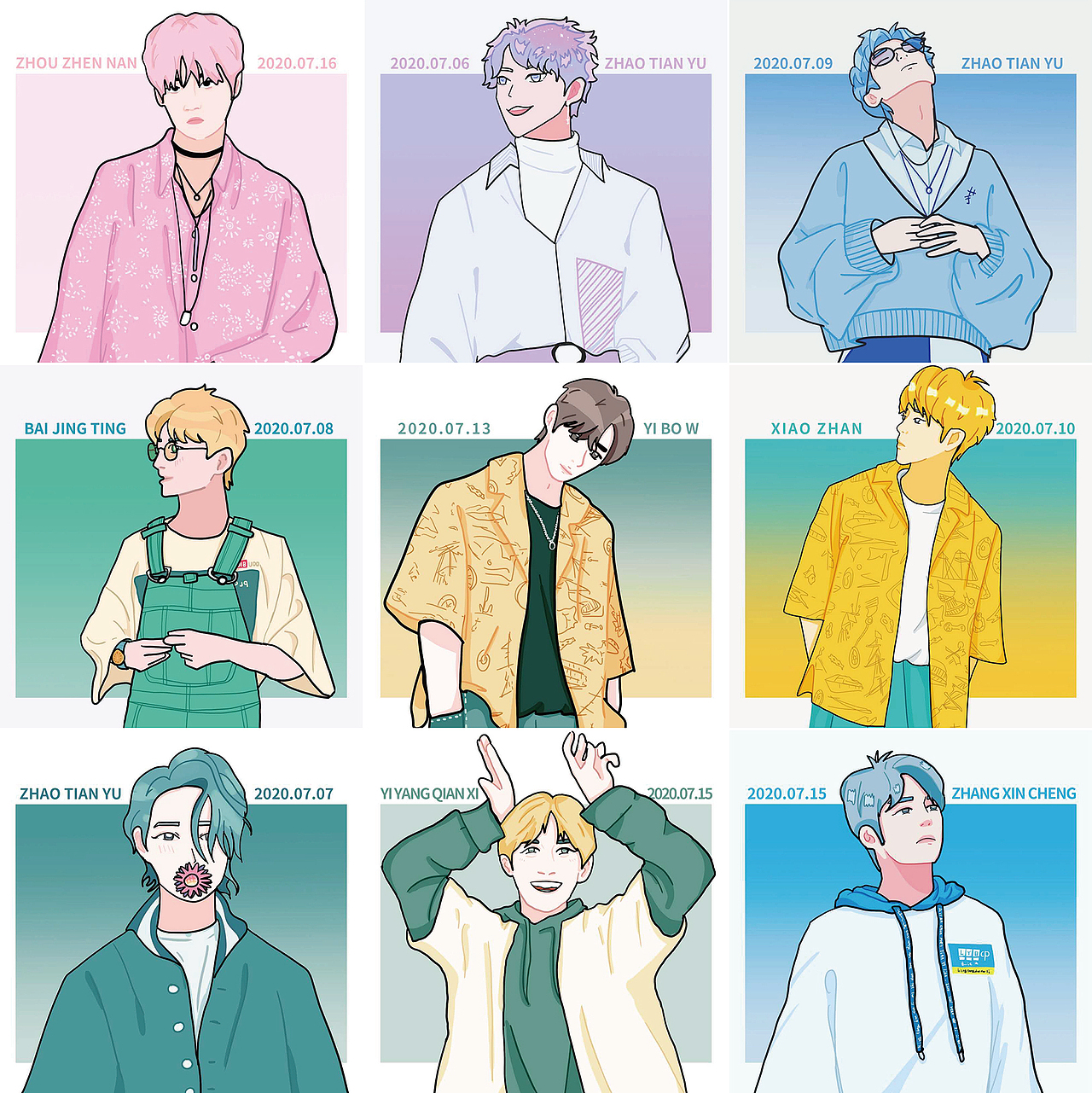 插画练习3——人物