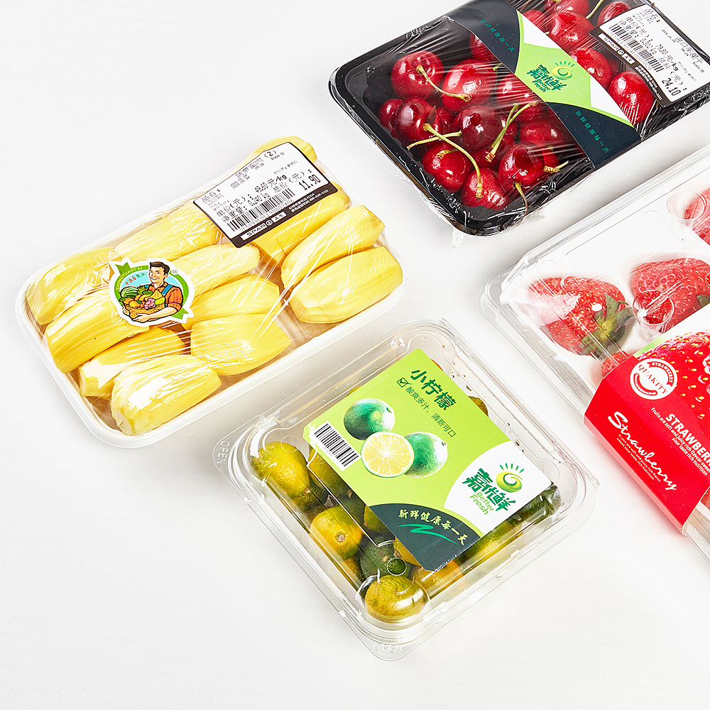 一次性餐盒、透明塑胶盒、生鲜水果包装盒拍摄阿里巴巴
