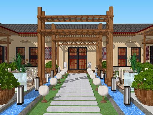 Oilya成都农家乐建筑改造方案