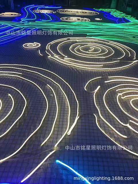 商业中心节日庆典墙体灯光画 铭星灯饰工厂 专业定制（图ZMTc3NTQwOTI0） - 景观设计 - 站酷设计师铭星灯光美陈工厂原创素材 - 站酷ZCOOL