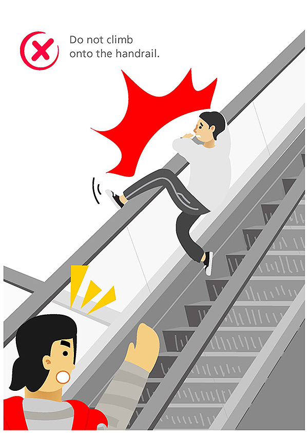 迅达电梯AI插画