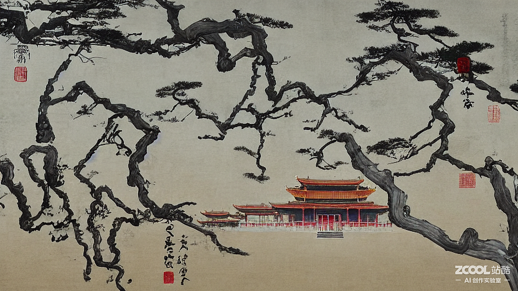 #AI创作实验室#少林寺，超写实（图ZMzE4NjE5NTY4） - AI作品 - 站酷设计师advicedou原创素材 - 站酷ZCOOL