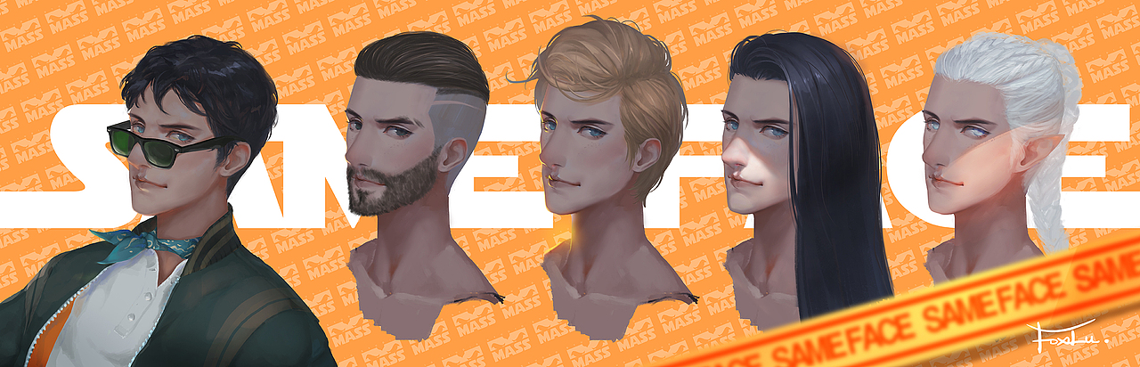 【Wait U】&same face