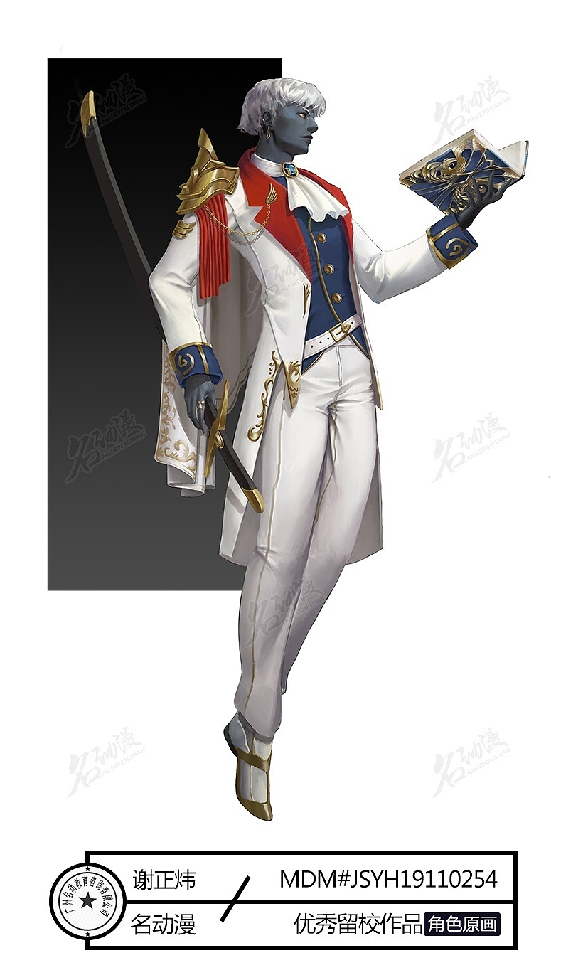 吸血鬼贵族_名动漫cg数娱-站酷zcool