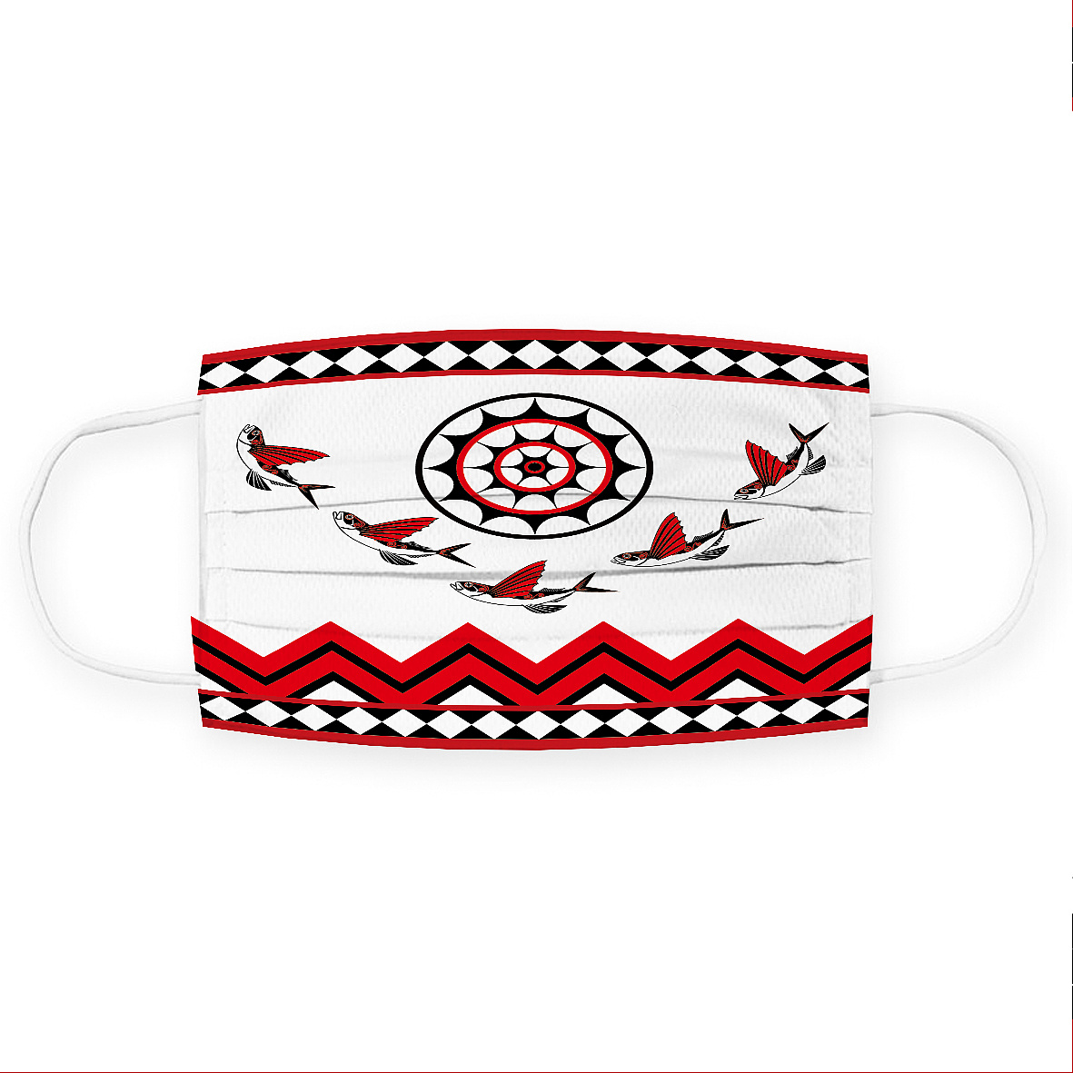 台湾达悟族图腾口罩设计|平面|图案|蜡笔王 - 原创作品 - 站酷 (zcool