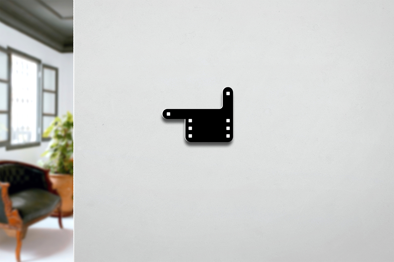 湖南聚视星盛影业有限公司logo、导视及名片设计